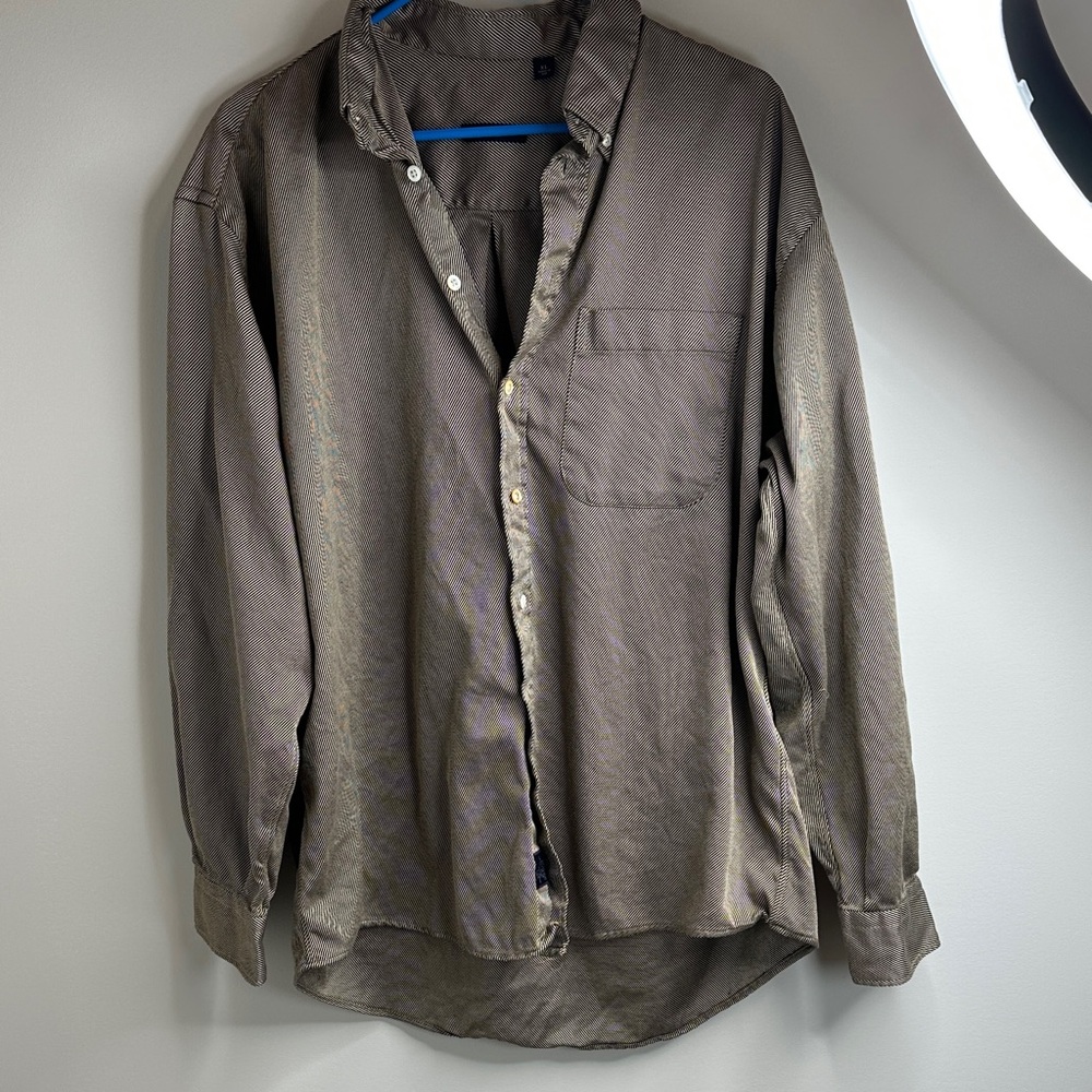 Burberry Men's  Casual Button Down Shirt